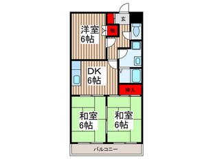 原第５マンションの物件間取画像